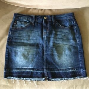 Short Jean Skirt